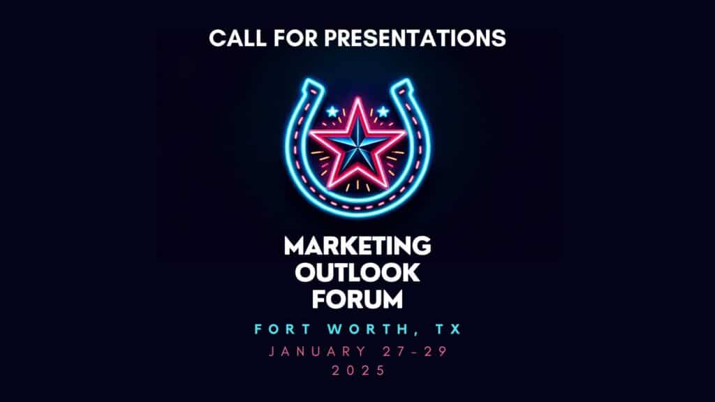 Marketing Outlook Forum 2025 - Call For Presentations