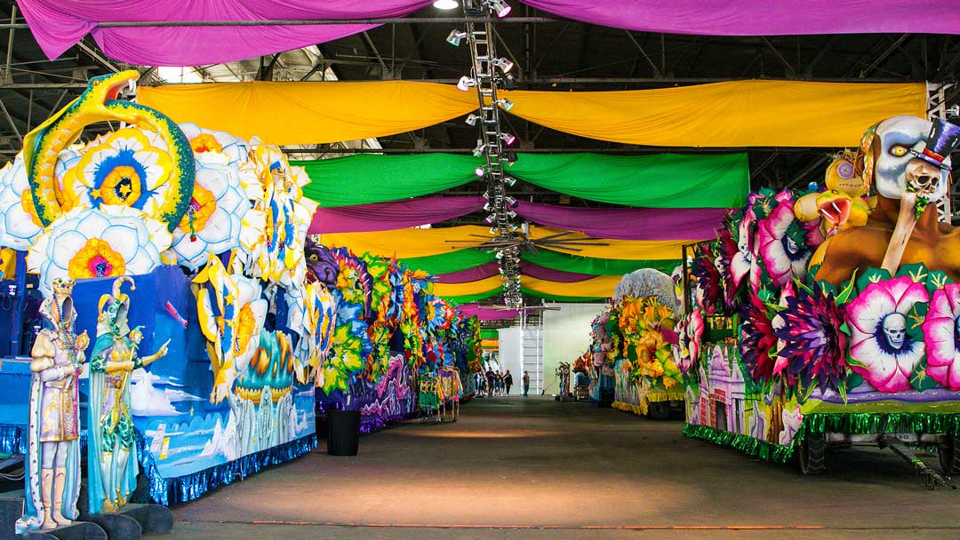 Mardi Gras World in New Orleans