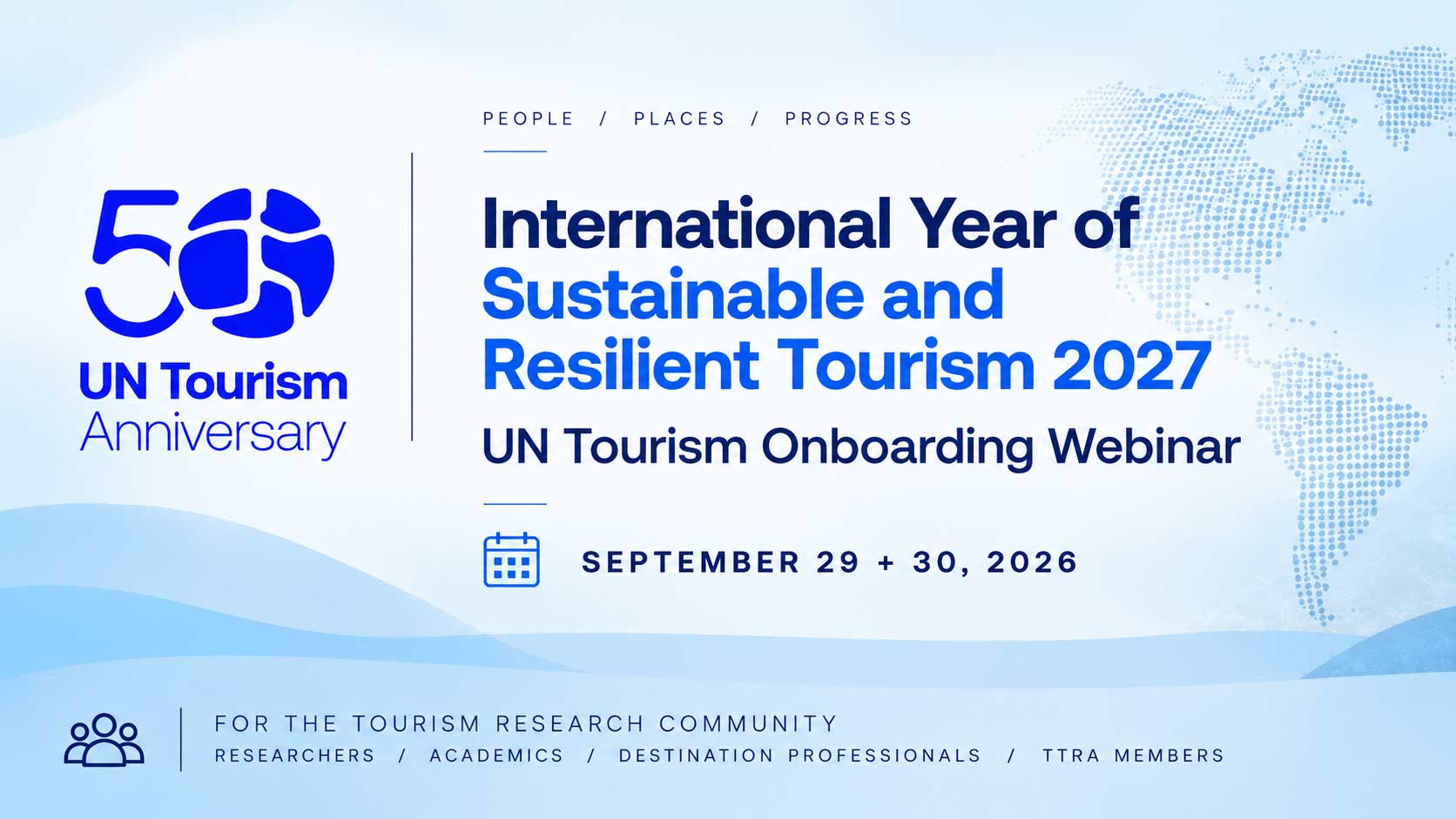 UN Tourism Webinar